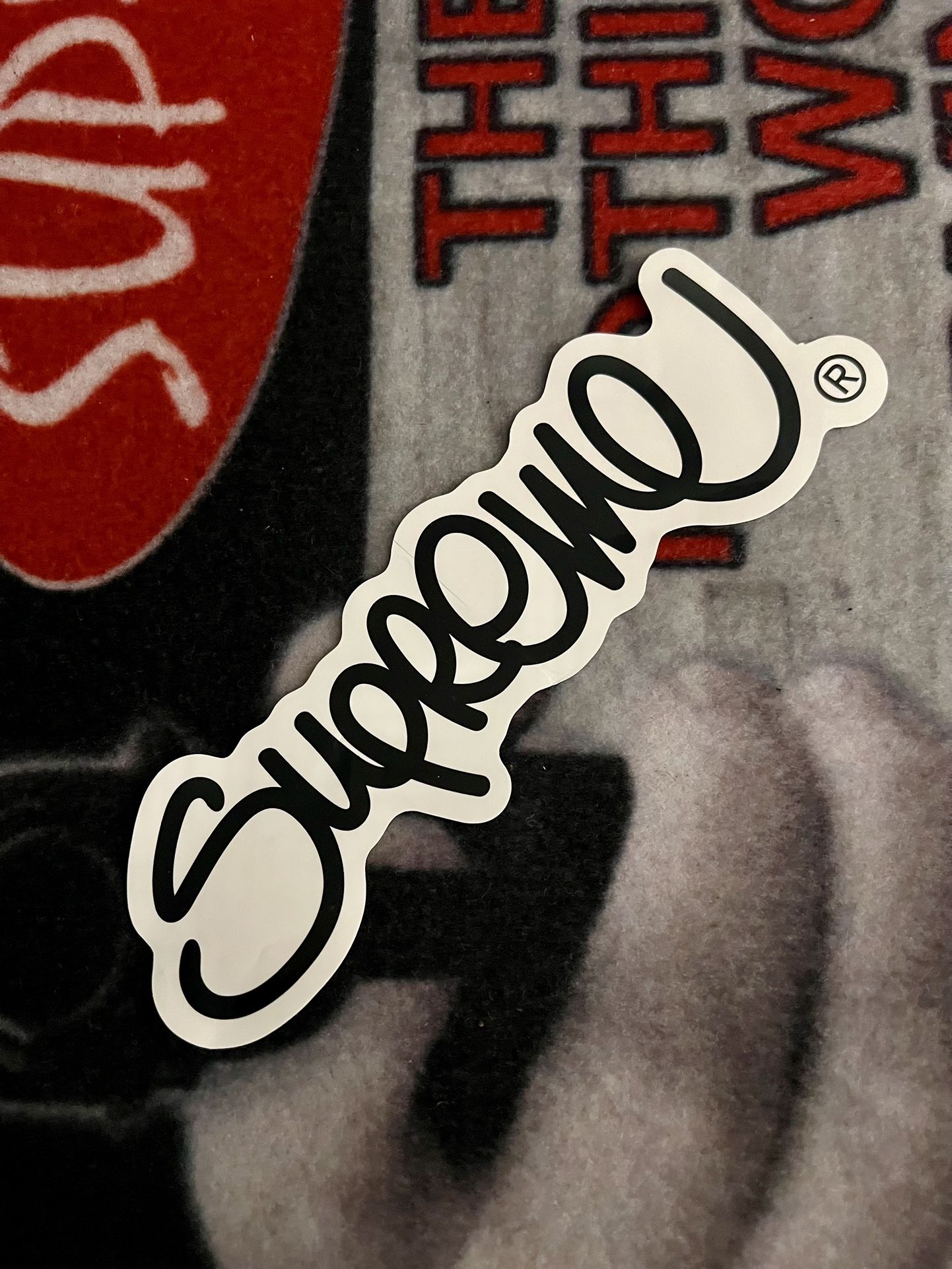 SUPREME HANDSTYLE STICKER