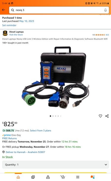 Legit NEXIQ USB LINK 3 Wifi Bluetooth USB Purchased From Diesel Laptop Cummins Volvo Detroit Diagnostic Scanner DTC Fault Code