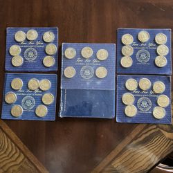 1997 Readers Digest US Presidents Coin Collection