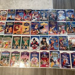 Disney VHS Lot