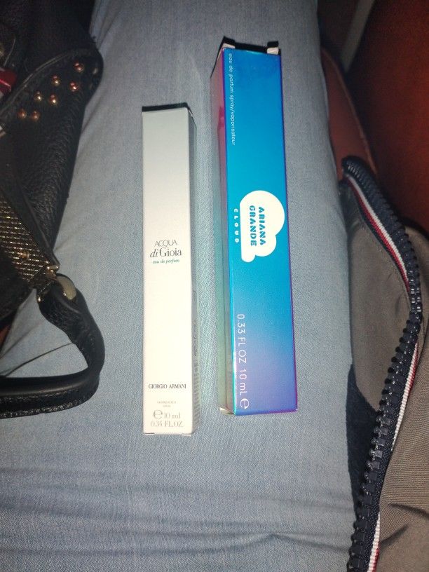 ACQUA di Gloria perfume and Ariana Grande  Cloud perfume