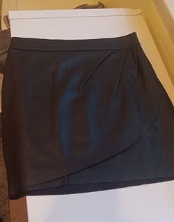 Express Woman Faux Mini Skirt