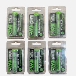 Lot Of 6 Googan Baits Green Series Tungsten Weights 4 pcs 3/16 oz