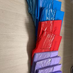 12 cube storage bins (clear front)