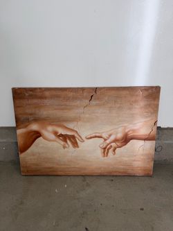 Creation of Adam Wall Art