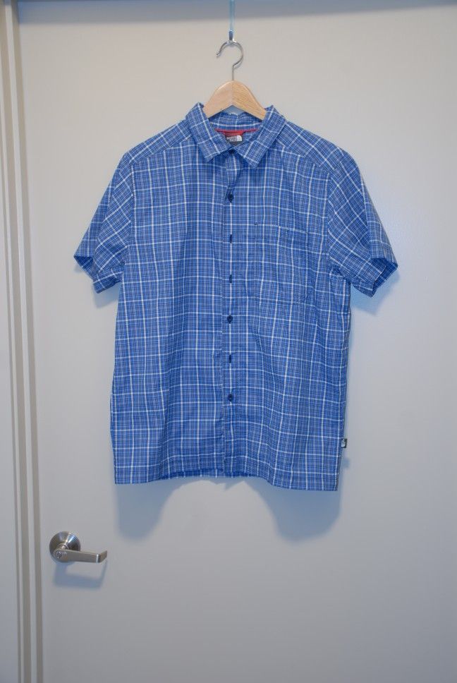New Men's The North Face Hypress Shirt Nautical Plaid