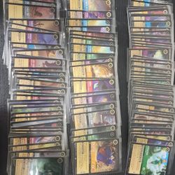 Lorcana Cards 42 Cold Foil 22 Ultra Rare And 50 Rare 