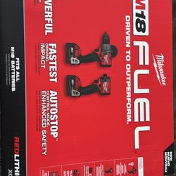 Milwaukee Drill Set 