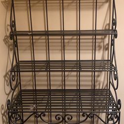 6 Ft 5-tier Iron Bakers rack