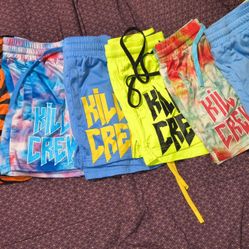  KILL CREW SHORTS  Mixed Lot (S) $130 barely-worn Running Errands Activewear
