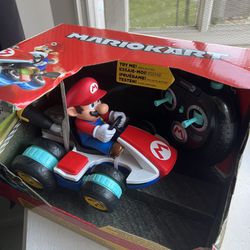 New Mario Kart Mario Anti-Gravity Mini RC Racer 2.4Ghz Nintendo With Remote NIB