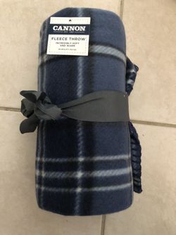 Fleece throw