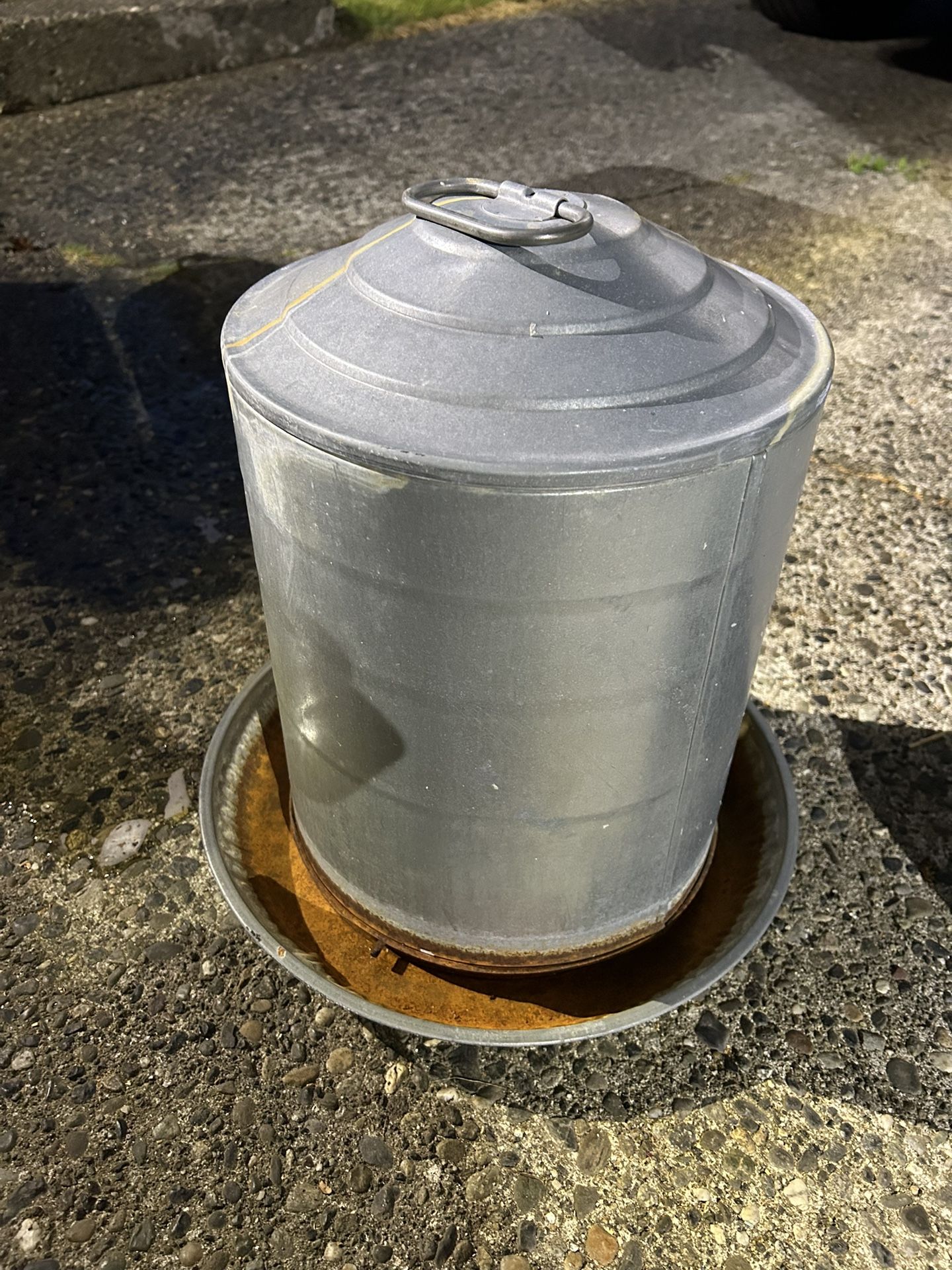 Chicken Poultry Water Container