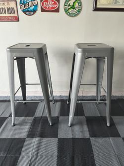Metal stools 30 Inches