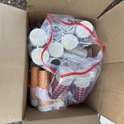 Assorted Single Use Coffee Cups 200+