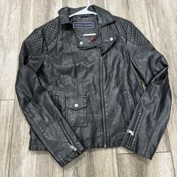 Woman’s leather jacket 