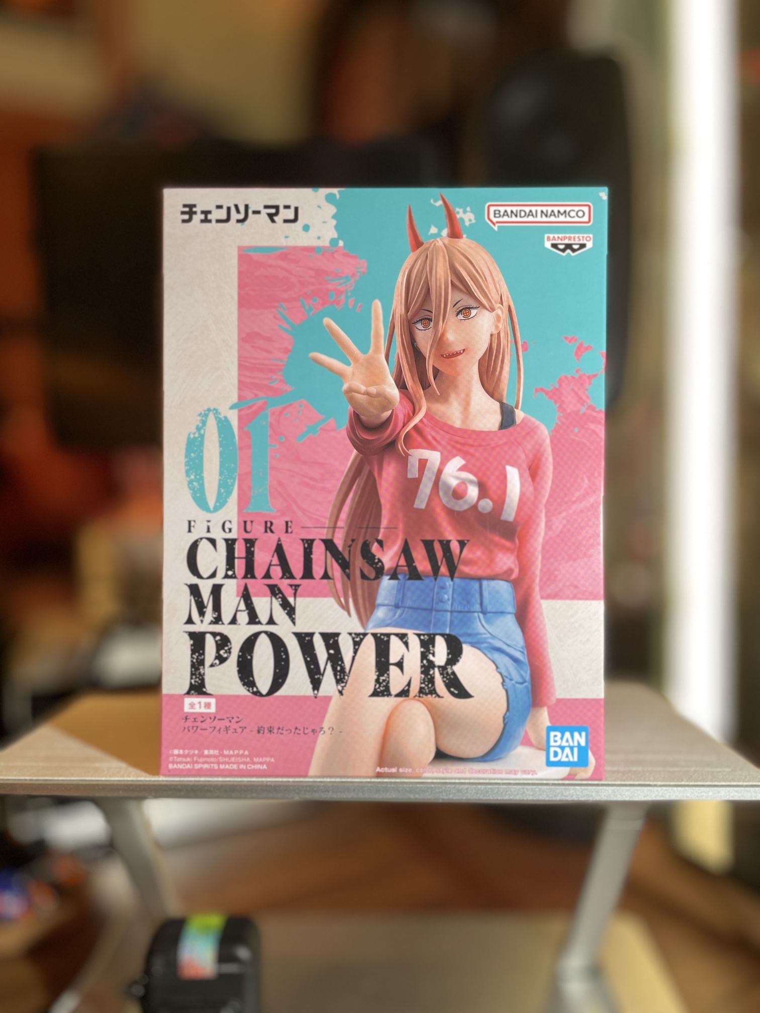 Banpresto Chainsaw Man POWER Figure 01 Japan Anime Figure New Sealed Statue Toy