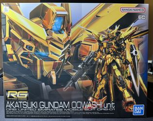 BANDAI RG 1/144 AKATSUKI GUNDAM OOWASHI unit  ORB-01 Model Kit