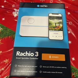 Rachio 3: 8 Zone Sprinkler Controller