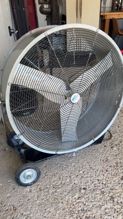 Air Master Large Industrial Drum Fan