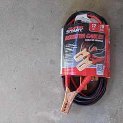 Super Start 12-foot, 10-gauge booster cables