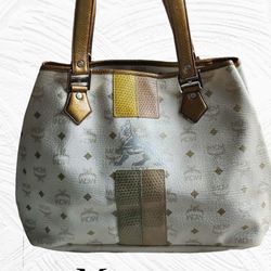 Mcm lion Tote Bag