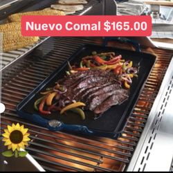 Nuevo Comal Azul Hierro Forjado $165.00 Princess House Ventas Finales 