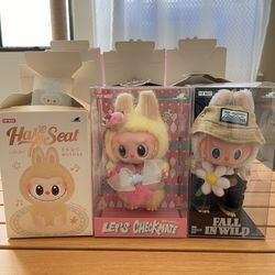 LABUBU Plush Doll Pendant