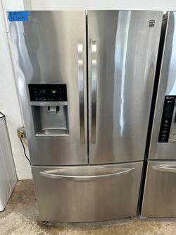 Kenmore Stainless Steel French Door Refrigerator W Ice & Water