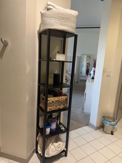 6-Tier Narrow Bookshelf