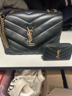 YSL hand bag with wallet