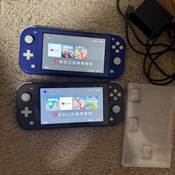 2x Nintendo Switch Lite with Games