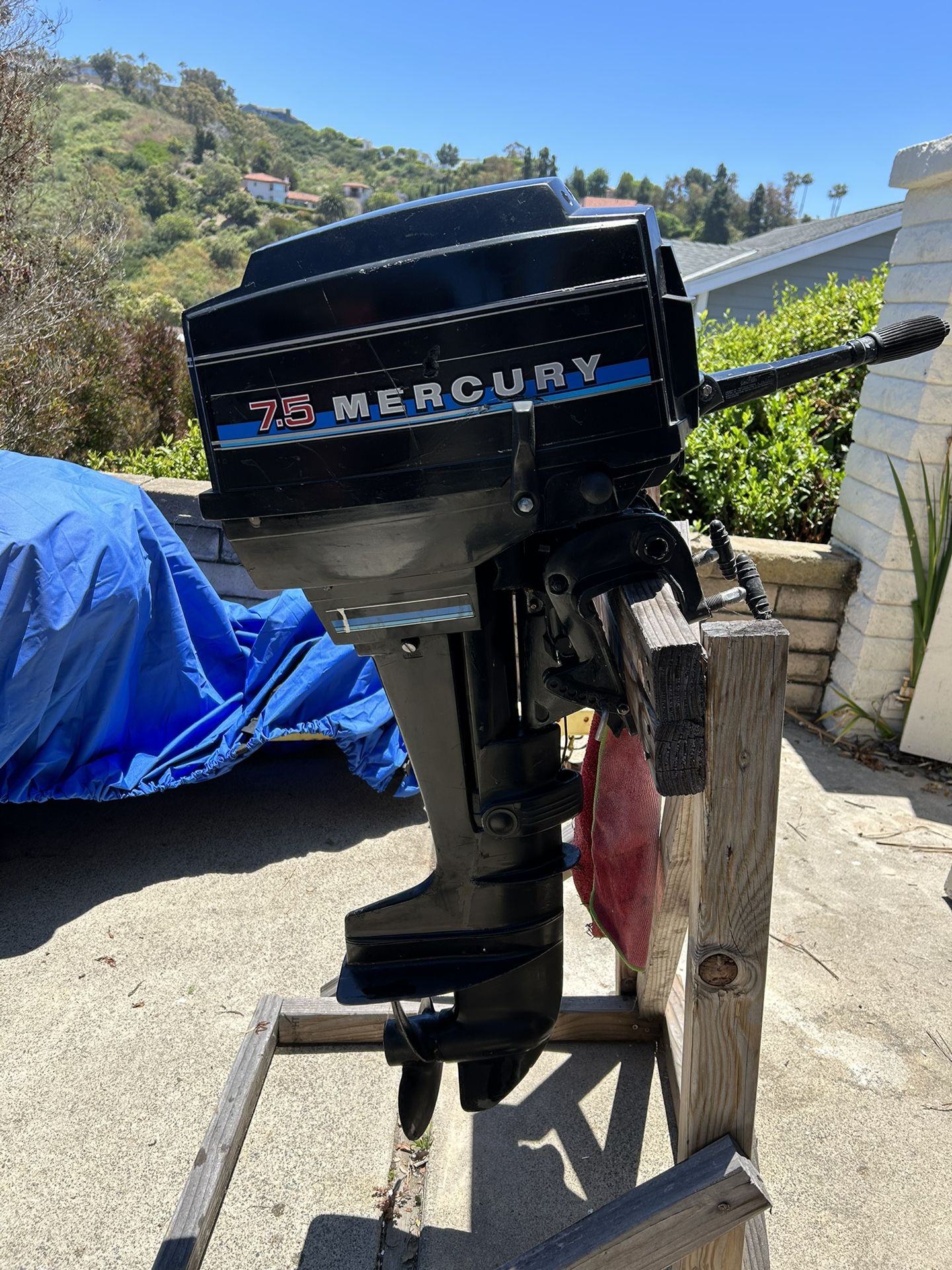 Mercury Outboard Motor 7.5 HP