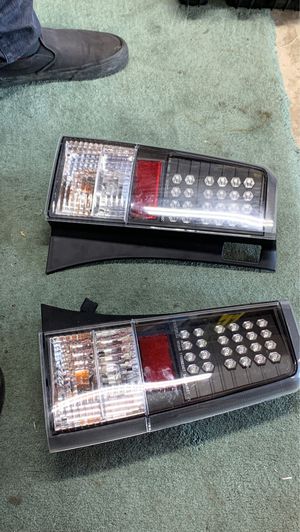 Photo New rear tail lights the yellow and orange light free