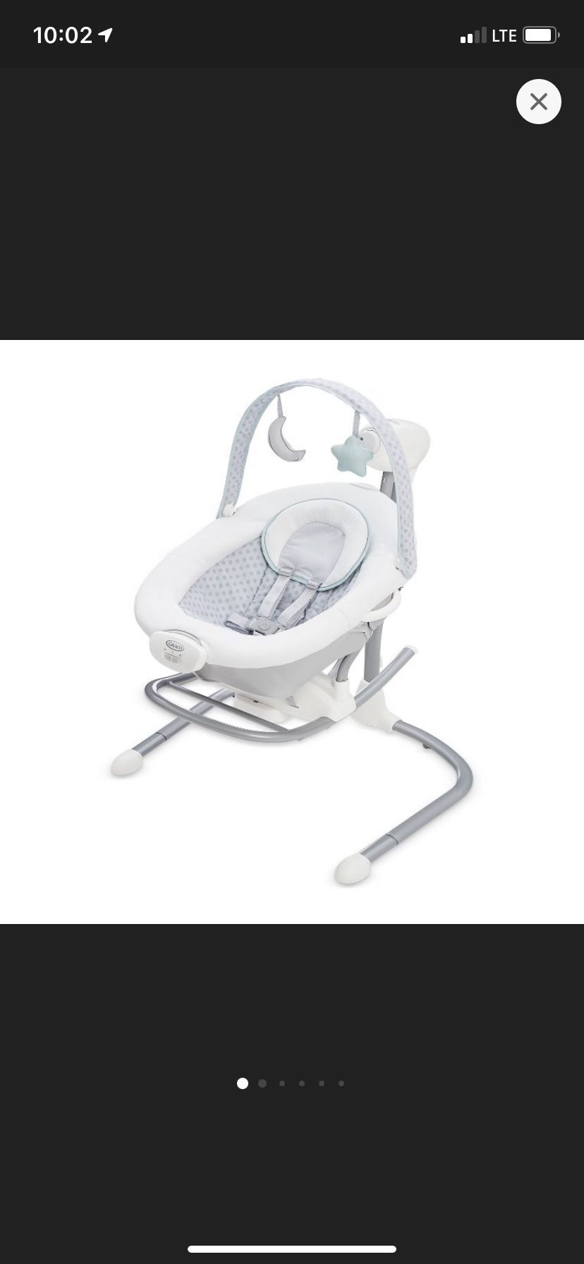 Graco Swing and Rocking Chair