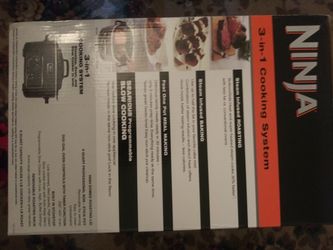 Ninja 3 n 1 cooking system
