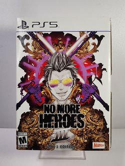 PS5 No More Heroes 3 Day-1 Edition  Like New
