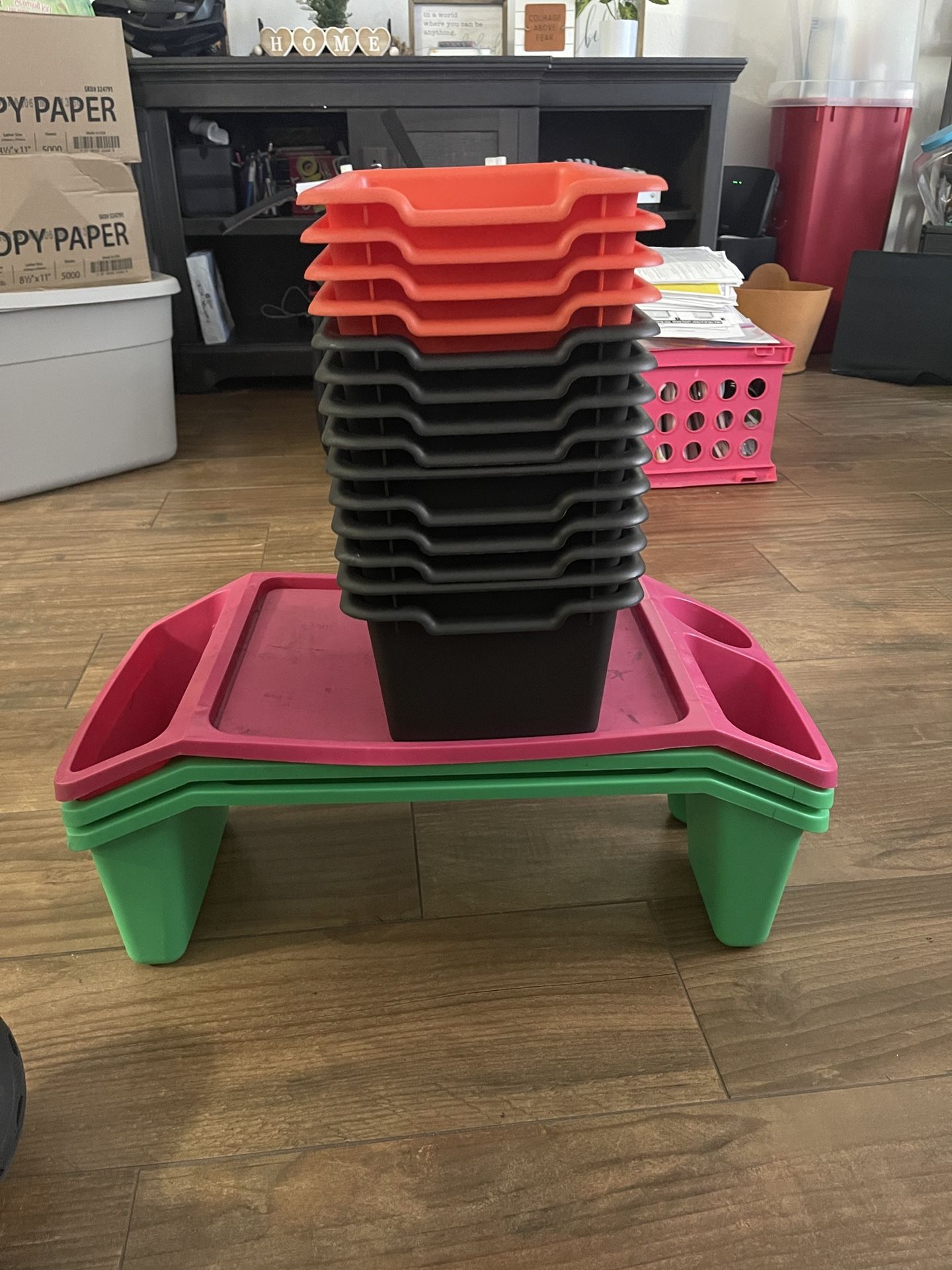 Bins And Lap Desk