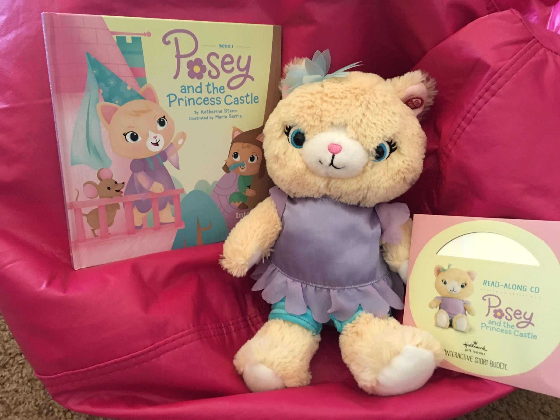 Posey and the Princess Castle Hallmark Interactive story book