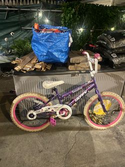 Huffy 18in Sea Star Kids Bicycle, for Kids Ages 4+, Child, Purple