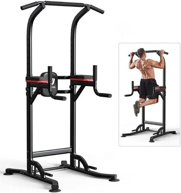 Pull Up And Dip Workout Tower