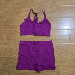 Pink by Victoria Secret Pink Sports Bra and Shorts Set
