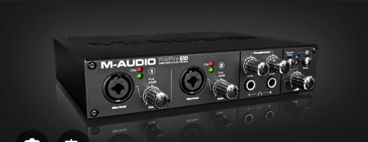 M-Audio ProFire 610 FireWire Audio Interface – Works Great (Legacy Drivers)