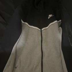 Black and Gray Nike Tech Fleece