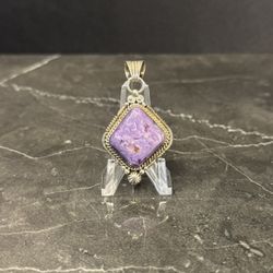 Sterling Silver Tribal Pendant