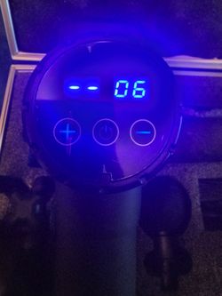 "VBX Wellness Medical Grade Percussion Massager with Pro Carrying Case."