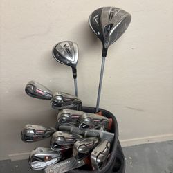 Nike Golf Clubs Set TaylorMade Wedge Nike Bag And Putter 