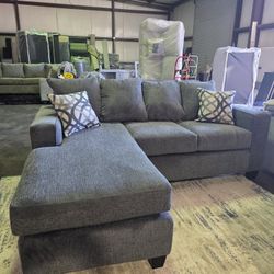 Brand New Artisan Logan Metal 2pc Chaise Sofas