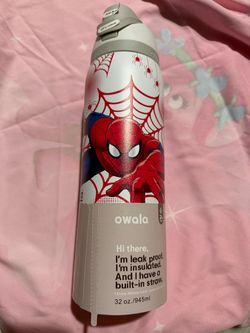 Owala FreeSip Spider-Man Water Bottle 32oz