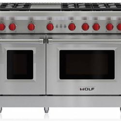 Wolf GR486G 48 Inch Pro-Style Gas Range with Infrared Griddle 